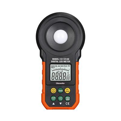 Digital ljusmätare för vanlig ljus och LED ljus